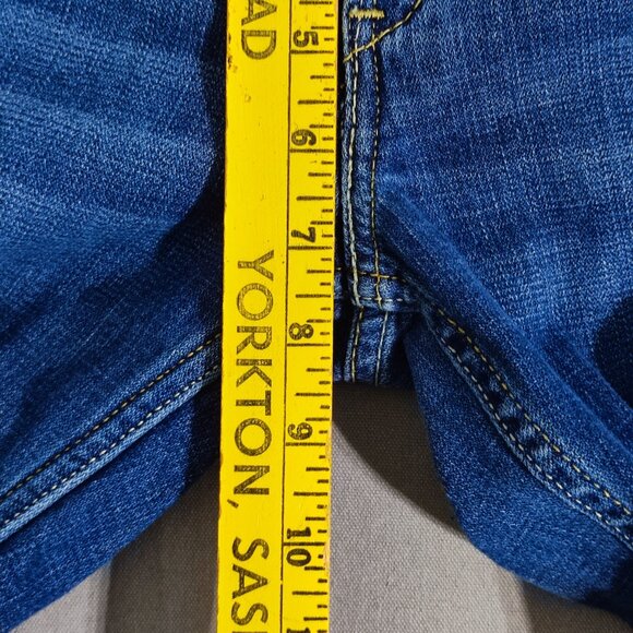 Levi's jeans women's junior 11 S/C denim blue colour boot cut low-rise cowgirl - Picture 13 of 14